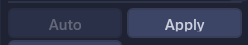 Apply and Discard buttons in the property panel