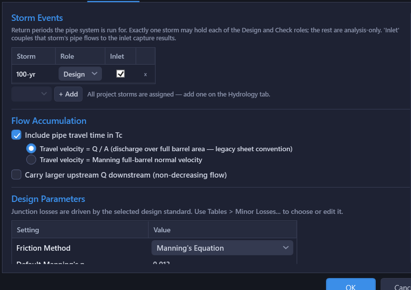 Design standard selector with the library dropdown
